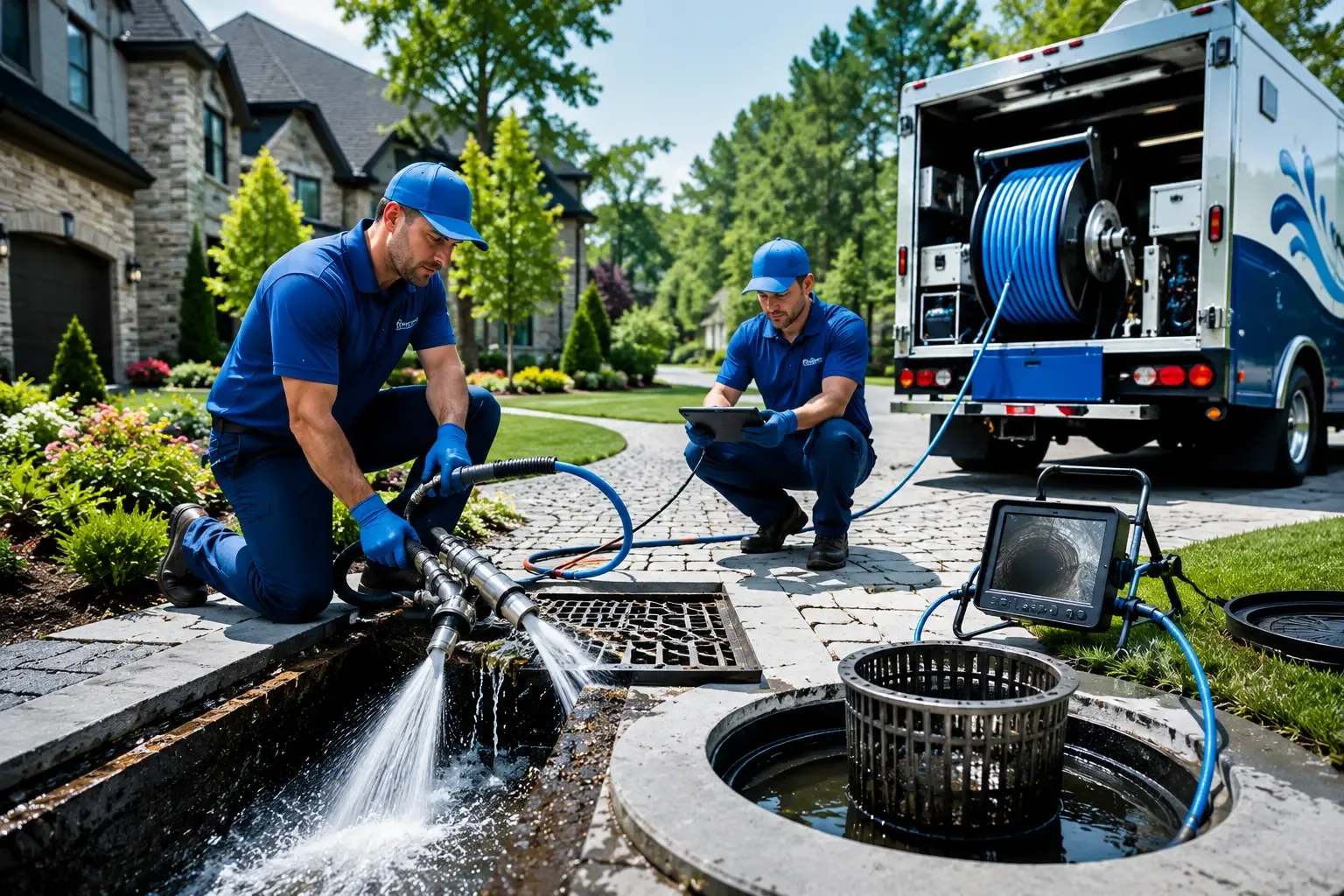 Local outdoor drain cleaning professionals in Neville, OH
