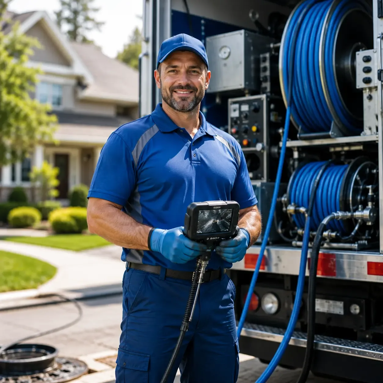 Local outdoor drain cleaning specialists in Neville, OH